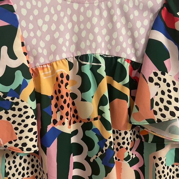 Crosby by Mollie Burch Safari Top - Size Medium - Picture 2 of 5